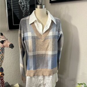 Sweater and Blouse Combo